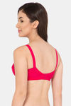 Lady Lyka Single Layered Non Wired Medium Coverage T-Shirt Bra - Hot Pink — thumbnail 4